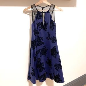 Guess navy mini dress